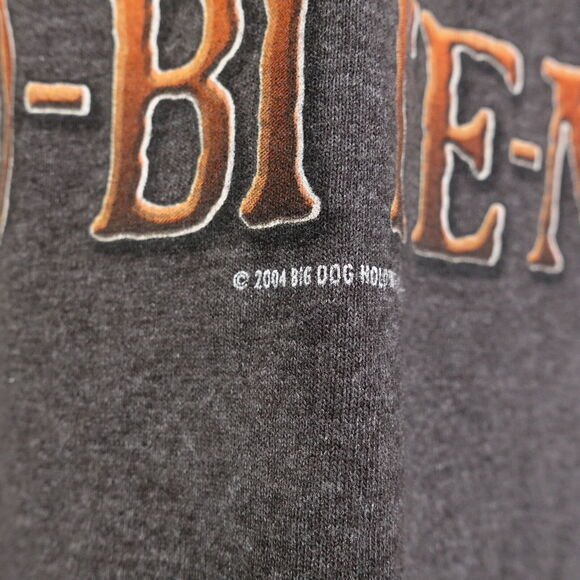 VINTAGE BIG DOGS HOW'S MY ATTITUDE? CALL 1-800-BITE-ME! TSHIRT SZ 2XL 2004 - Picture 3 of 6